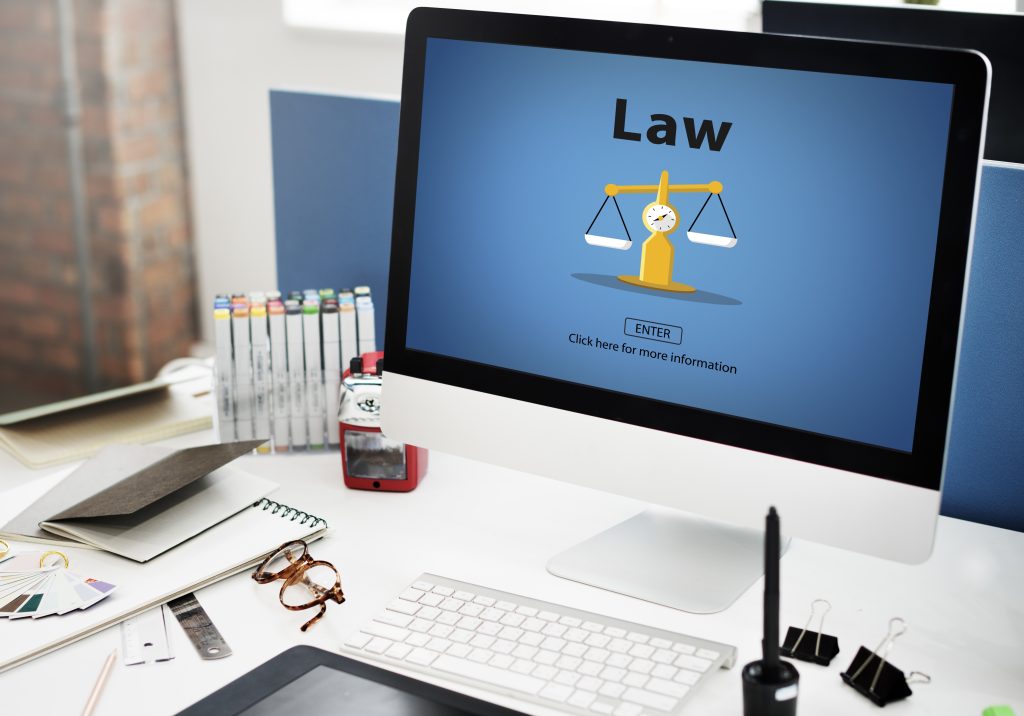 law legal control court regulations control concept